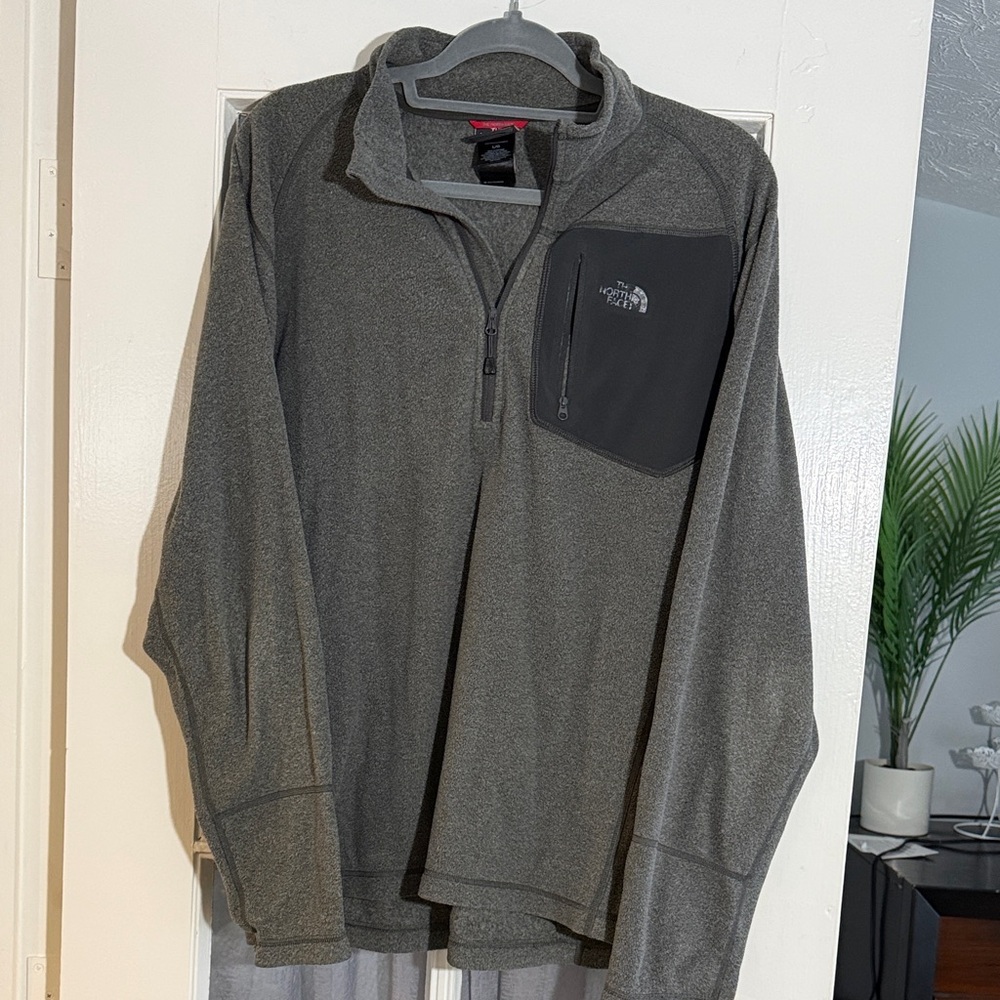 The North Face Dark Gray Quarter-Zip Fleece